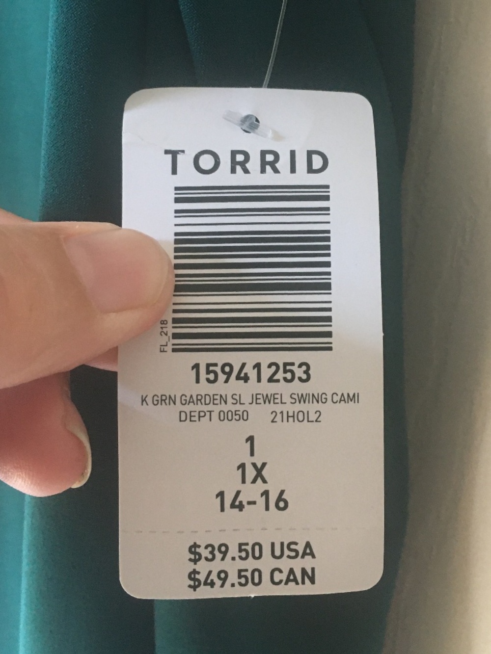 Torrid cami top - Picture 3 of 5
